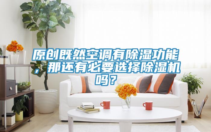 原創既然空調有除濕功能，那還有必要選擇小黄片软件免费下载嗎？