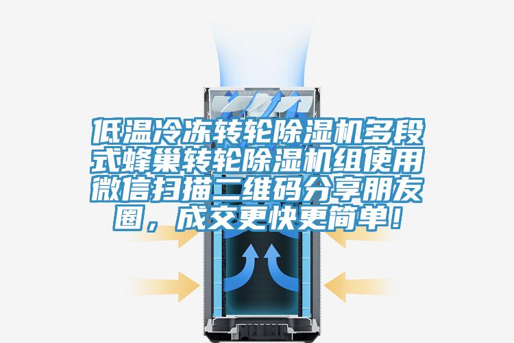低溫冷凍轉輪小黄片软件免费下载多段式蜂巢轉輪小黄片软件免费下载組使用微信掃描二維碼分享朋友圈，成交更快更簡單！