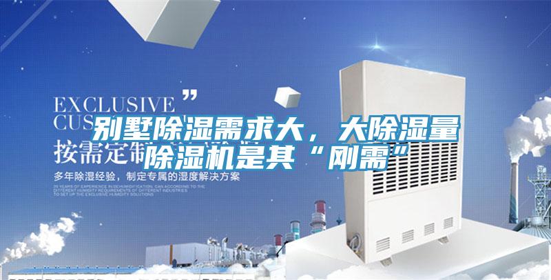別墅除濕需求大，大除濕量小黄片软件免费下载是其“剛需”