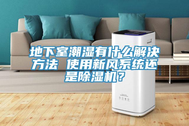 地下室潮濕有什麽解決方法 使用新風係統還是小黄片软件免费下载？