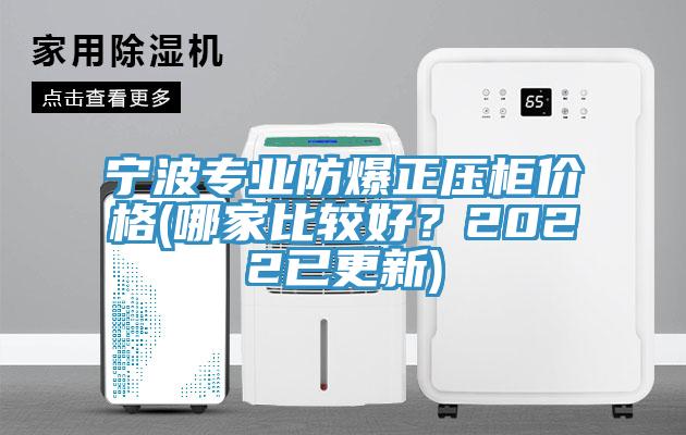 寧波專業防爆正壓櫃價格(哪家比較好？2022已更新)
