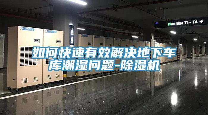 如何快速有效解決地下車庫潮濕問題-小黄片软件免费下载
