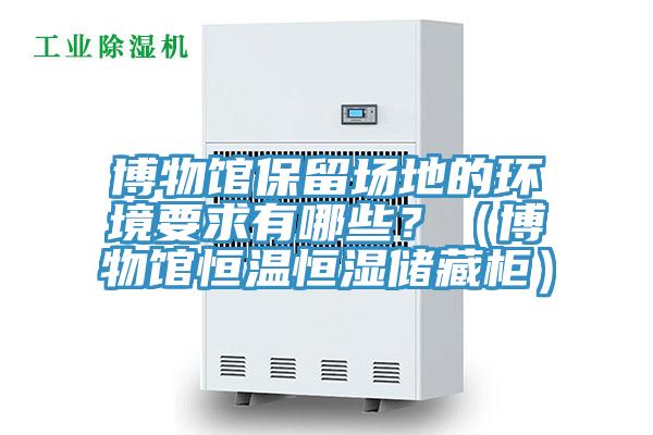 博物館保留場地的環境要求有哪些？（博物館恒溫恒濕儲藏櫃）