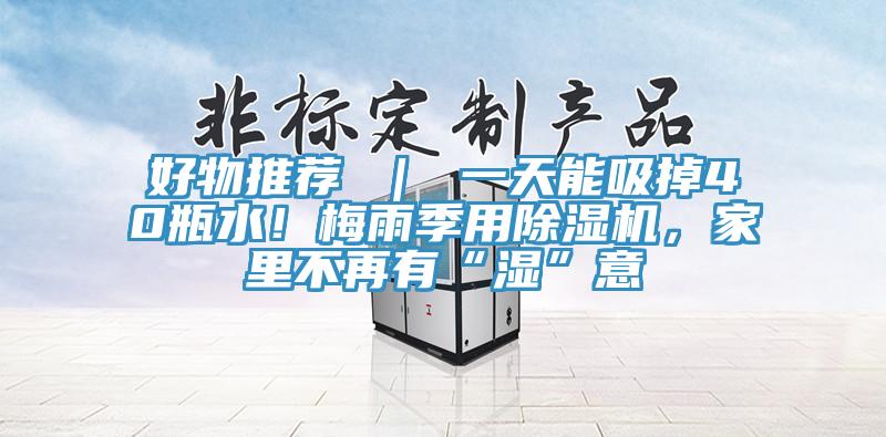 好物推薦 ｜ 一天能吸掉40瓶水！梅雨季用小黄片软件免费下载，家裏不再有“濕”意
