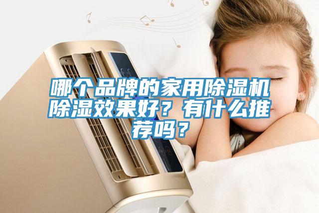 哪個品牌的家用小黄片软件免费下载除濕效果好？有什麽推薦嗎？