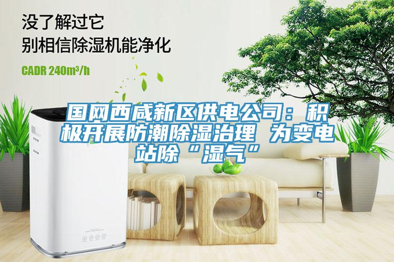 國網西鹹新區供電公司：積極開展防潮除濕治理 為變電站除“濕氣”