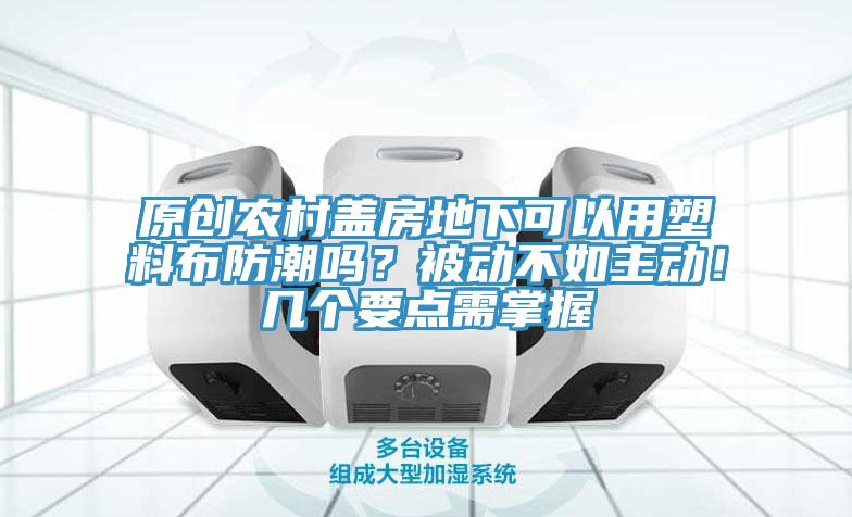 原創農村蓋房地下可以用塑料布防潮嗎？被動不如主動！幾個要點需掌握