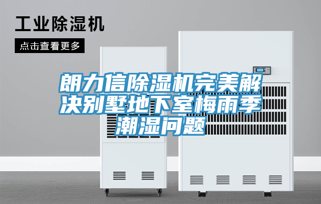 朗力信小黄片软件免费下载完美解決別墅地下室梅雨季潮濕問題