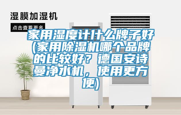 家用濕度計什麽牌子好(家用小黄片软件免费下载哪個品牌的比較好？德國小黄片怎么下载淨水機，使用更方便)