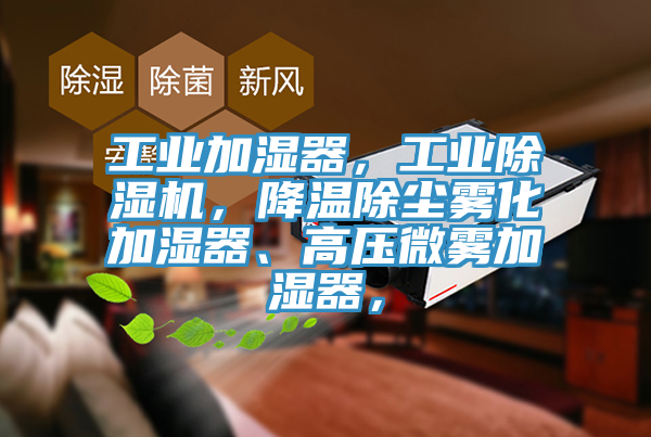 工業加濕器，工業小黄片软件免费下载，降溫除塵霧化加濕器、高壓微霧加濕器，