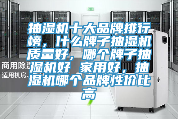 抽濕機十大品牌排行榜，什麽牌子抽濕機質量好，哪個牌子抽濕機好 家用好，抽濕機哪個品牌性價比高