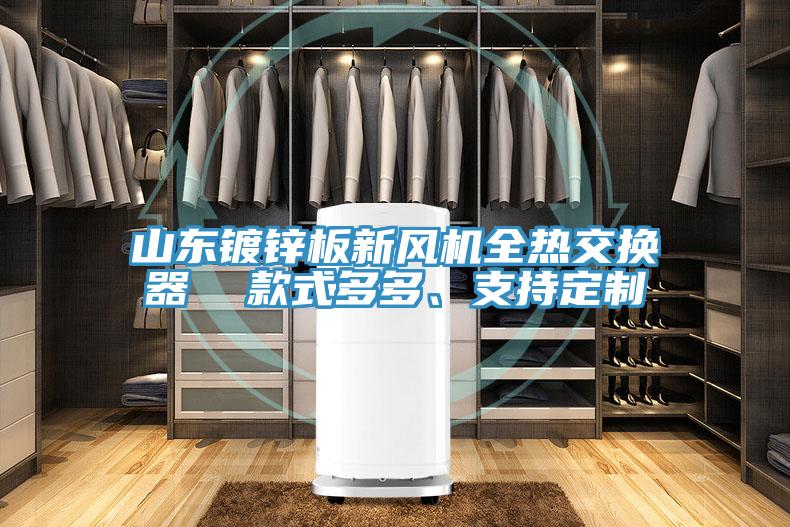 山東鍍鋅板新風機全熱交換器  款式多多、支持定製