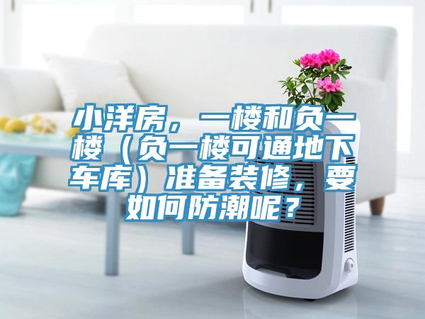 小洋房，一樓和負一樓（負一樓可通地下車庫）準備裝修，要如何防潮呢？