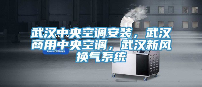 武漢中央空調安裝，武漢商用中央空調，武漢新風換氣係統