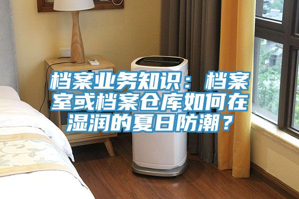 檔案業務知識：檔案室或檔案倉庫如何在濕潤的夏日防潮？