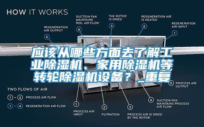 應該從哪些方麵去了解工業小黄片软件免费下载、家用小黄片软件免费下载等轉輪小黄片软件免费下载設備？_重複
