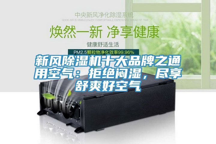 新風小黄片软件免费下载十大品牌之通用空氣：拒絕悶濕，盡享舒爽好空氣
