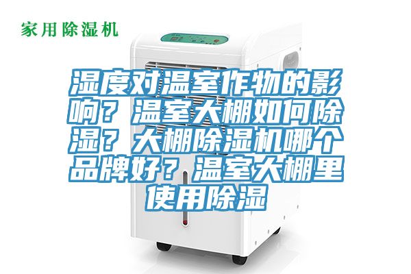 濕度對溫室作物的影響？溫室大棚如何除濕？大棚小黄片软件免费下载哪個品牌好？溫室大棚裏使用除濕