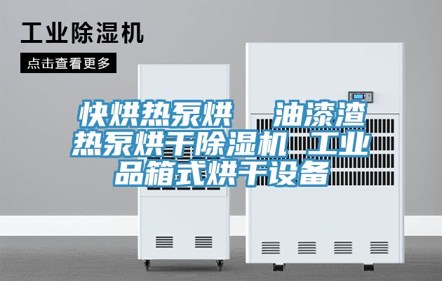 快烘熱泵烘  油漆渣熱泵烘幹小黄片软件免费下载 工業品箱式烘幹設備