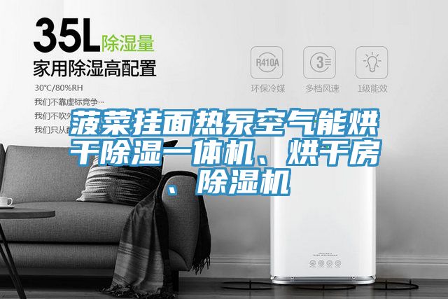 菠菜掛麵熱泵空氣能烘幹除濕一體機、烘幹房、小黄片软件免费下载