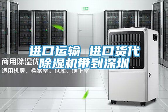 進口運輸 進口貨代小黄片软件免费下载帶到深圳