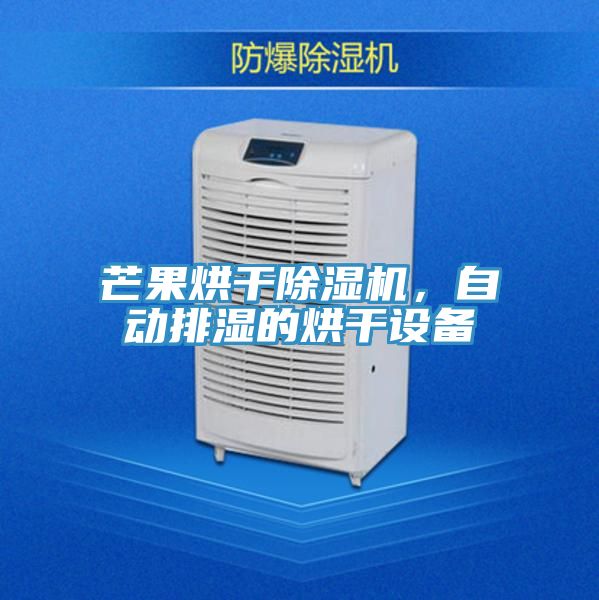 芒果烘幹小黄片软件免费下载，自動排濕的烘幹設備