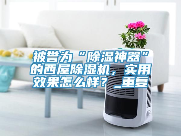 被譽為“除濕神器”的西屋小黄片软件免费下载，實用效果怎麽樣？_重複