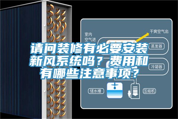 請問裝修有必要安裝新風係統嗎？費用和有哪些注意事項？