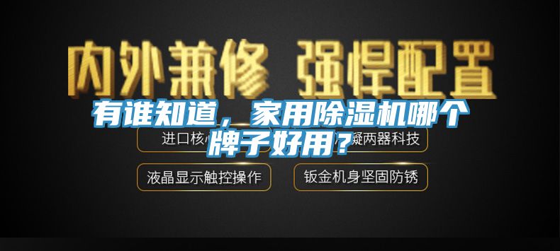 有誰知道，家用小黄片软件免费下载哪個牌子好用？