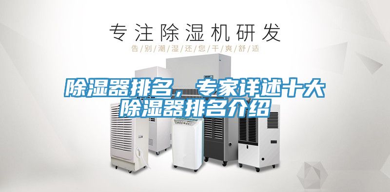 除濕器排名，專家詳述十大除濕器排名介紹