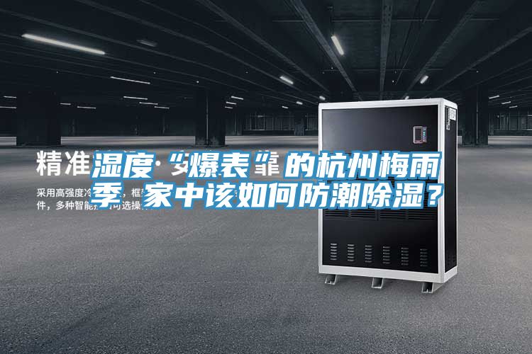 濕度“爆表”的杭州梅雨季 家中該如何防潮除濕？