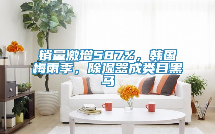 銷量激增587%，韓國梅雨季，除濕器成類目黑馬