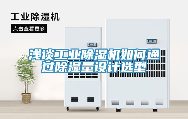 淺談工業小黄片软件免费下载如何通過除濕量設計選型