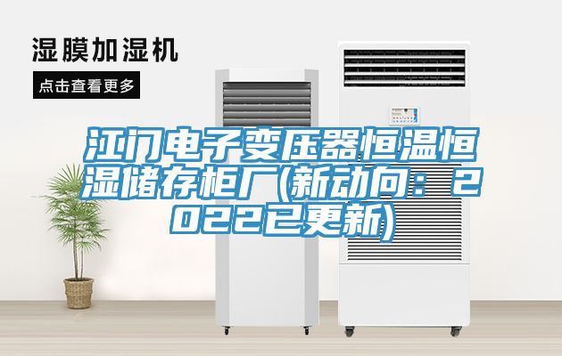 江門電子變壓器恒溫恒濕儲存櫃廠(新動向：2022已更新)