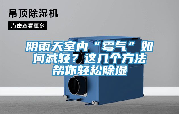 陰雨天室內“黴氣”如何減輕？這幾個方法幫你輕鬆除濕