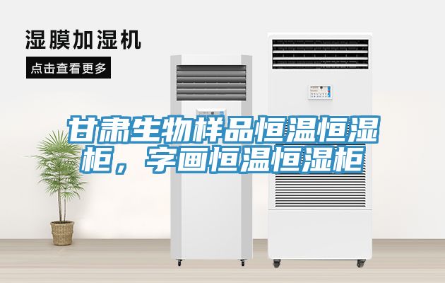 甘肅生物樣品恒溫恒濕櫃，字畫恒溫恒濕櫃
