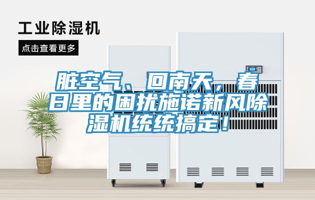 髒空氣、回南天，春日裏的困擾施諾新風小黄片软件免费下载統統搞定！