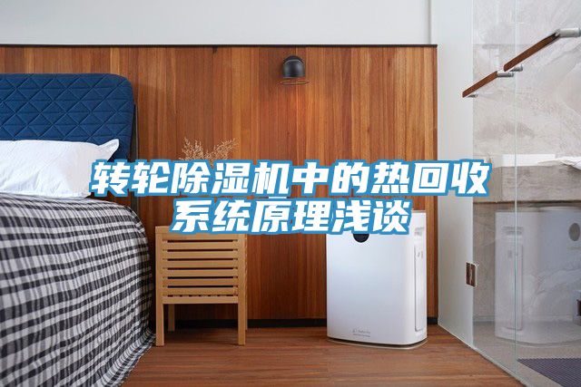 轉輪小黄片软件免费下载中的熱回收係統原理淺談