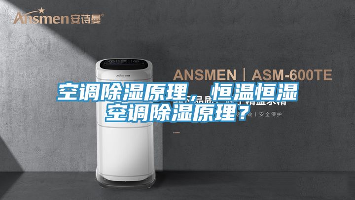 空調除濕原理，恒溫恒濕空調除濕原理？