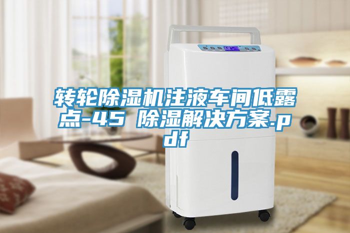 轉輪小黄片软件免费下载注液車間低露點-45℃除濕解決方案.pdf