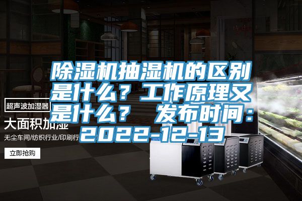 小黄片软件免费下载抽濕機的區別是什麽？工作原理又是什麽？ 發布時間：2022-12-13